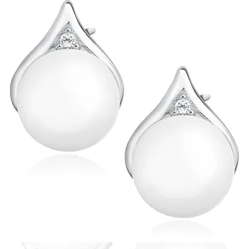 Náušnice Stříbrné náušnice PERLY Ag 925; ≤2,2 g. 10 x 13 mm 5820227139