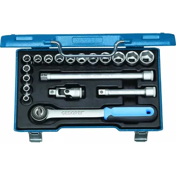 Gola sada GEDORE BLUE 19 JMU / D 19 JMU Sada nástrčkových klíčů 1/2" 19 kusů 19 JMU-3 2682842