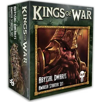 Desková hra Mantic Games Kings of War Abyssal Dwarf Ambush Starter Set EN