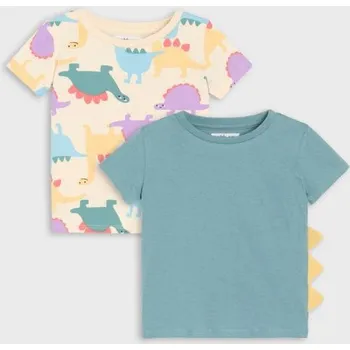 Sinsay - Sada 2 triček - krémová - 822EM-01X - 822EM-01X-86