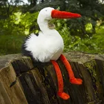 Rappa Plyšový čáp 39 cm ECO-FRIENDLY