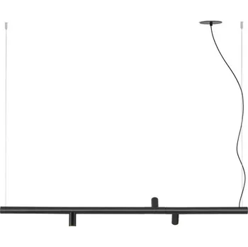 Závěsné LED světlo Estiluz Morse black Montáž: Stropní