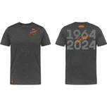 Tričko KTM FACTORY TEAM SHIRT 1964 Barva: Šedá, Velikost: XXL