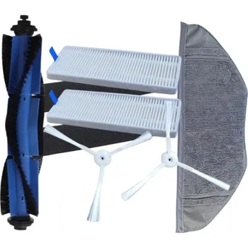 Sada příslušenství pro robotický vysavač Kartáče, HEPA filtry pro ROWENTA Explorer S95 a mop, sada 6ks