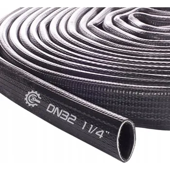 Příslušenství ke kompresoru 1m hadice na stlačený vzduch lehká plochá srolovatelná 32mm 1 1/4" ke kompresoru