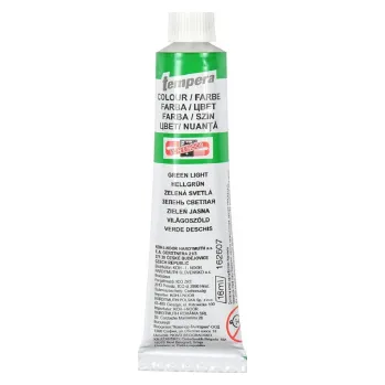 Výtvárné potřeby Temperová barva - rumělka zelaná světlá / tuba 16 ml