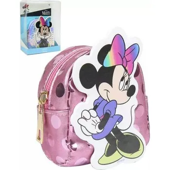 Peněženka Klíčenka a peněženka batůžek myška Minnie Mouse 2v1 2 druhy