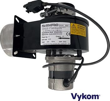 Odtahový ventilátor spalin d.76 mm k Ray-Red 2ES