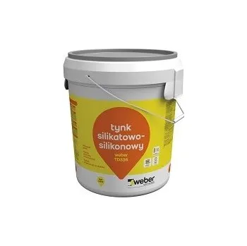 Omítka Silikonová omítka Weber TD336 30 kg Tynk silikatowo-silikonowy