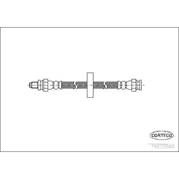 Brzdová hadice Brzdová hadice CORTECO 19033589