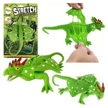 Dinozaur smok zielony do rozciągania