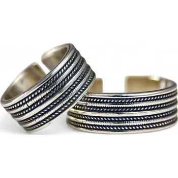 Prsten Drakkaria GEIR, vikingský stříbrný prsten, Ag 925, 11g