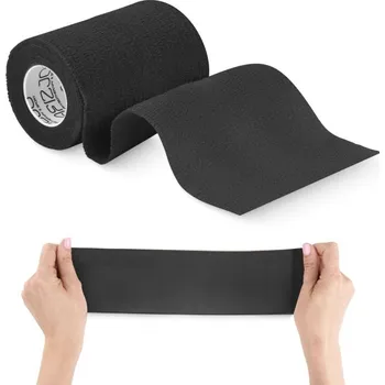 Zdravotnický materiál Kohezivní obinadlo 4,5 m × 10 cm černé