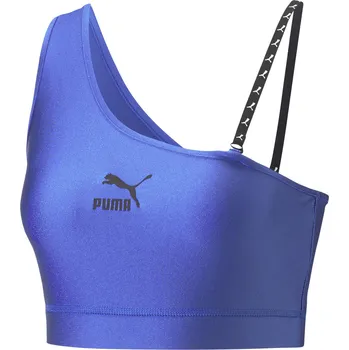 Podprsenka DÁMSKÁ Podprsenka PUMA DARE TO CROP TOP 53831292 – Modrá XS