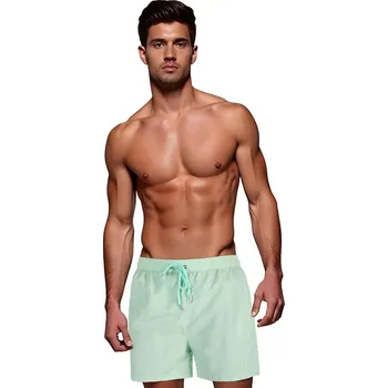 Pánské plavky Pánské koupací šortky mátové DStreet kaki 3334186