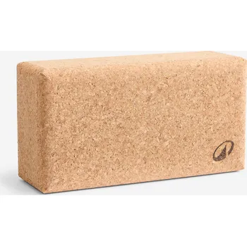 KIMJALY Korkový blok na jógu KAŠTANOVÁ