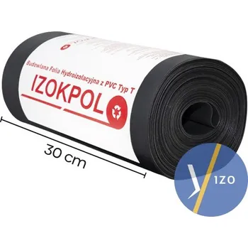Hydroizolační fólie Hydroizolační fólie IZOKPOL 1,2 mm, 30 cm Nadační filmy