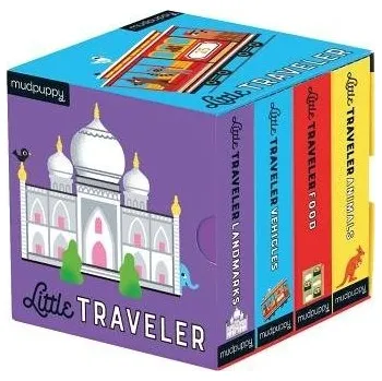 Cizojazyčná kniha Little Traveler Board Book Set