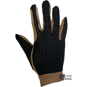 Rukavice Kentaur -PLETENÉ- - Černá - S