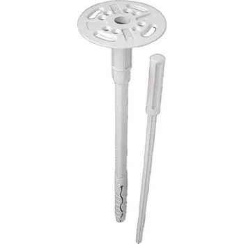Hmoždinka Kolíky na polystyren a vlnu 160mm Hmoždinky - dlouhá zóna strum