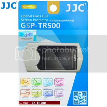 Ochranná fólie na displej fotoaparátu JJC ochranné sklo na LCD pro Casio EX-TR500