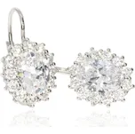 Zlatnictví Helios Stříbrné náušnice se zirkony na patent