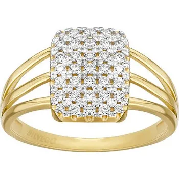 Prsten Zlatý prsten Kaelyn ze žlutého zlata s Brilliance Zirconia velikost obvod 56 mm FNNNF245RGYW-obvod 56 mm