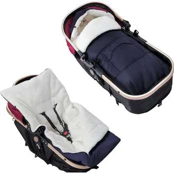 Fusak monzana® Dětský fusak do kočárku – námořnický s podšívkou