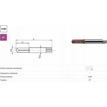 Vrtačka Fanar vrtačka DRILL WDG FI 4,20 M 5 VHM TIALN