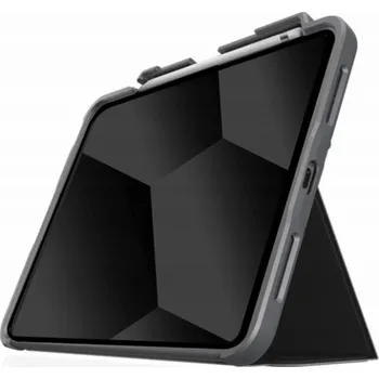 Pouzdro na tablet STM Pouzdro na tablet Dux Plus - iPad 10.9 (2022) s držákem na Apple Pencil standardu MIL-STD-810G (černé) verze EDU/COM