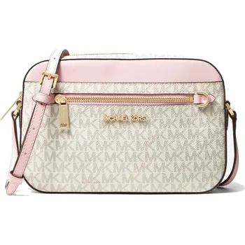 Módní doplněk Michael Kors Jet Set Large Logo Crossbody Bag Powder Blush Multi