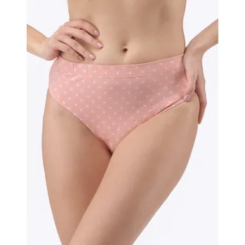 Dámské oblečení Gina Kalhotky klasické širší pasová guma 10288P Barva/Velikost: jaspis, bílá / XL/XXL