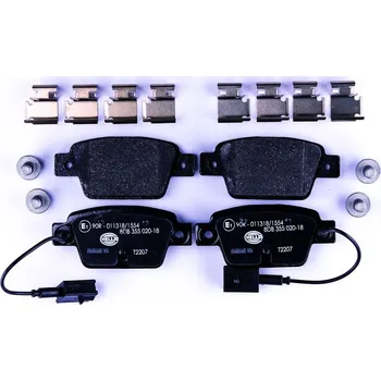 Brzdová destička Sada brzdových destiček, kotoučová brzda HELLA 8DB 355 020-181