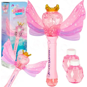 Bublifuk Mýdlová bublina stroj princezna hůlka