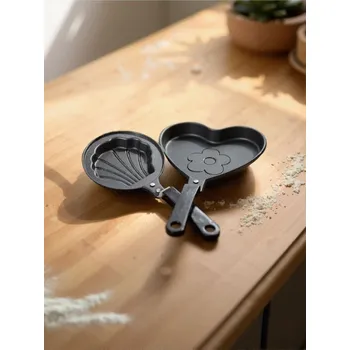 Sinsay - Mini pánvičky ve tvaru srdce a mušle - černá - 720GB-99X - 720GB-99X-ONE