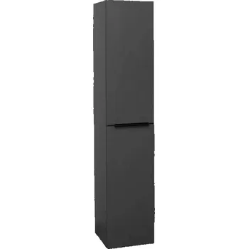 Koupelnový nábytek Skříňka vysoká EBS Nevio B 350×1 700×385 mm antracit NEVIOV35CS