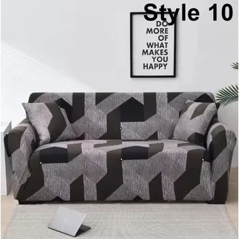 Pohovka Moderní elastické potahy na pohovky Varianta: Styl 10, Rozměry (cm): 1místná pohovka/křeslo 90 - 140 cm