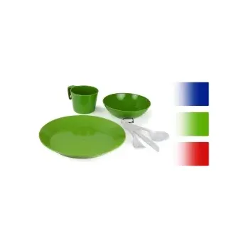 Kempingové nádobí GSI Outdoors Cascadian 1 Person Table Set green