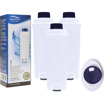 Náhradní díl pro kávovar Aqualogis filtr do vody pro kávovary Delonghi Dinamica Magnifica - náhradní, 3 kusy