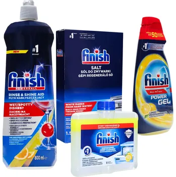 Přípravek do myčky Finish Gel do myčky All-in-1 900 ml + doplňky