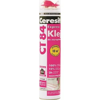 Průmyslové lepidlo Ceresit CT polyuretanové polyuretanové lepidlo 84 850 ml Oteplovací lepidla