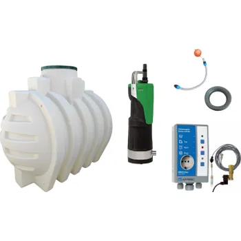 nádrž Sada PLUS s dešťovou nádrží ABPLAST 3,5m3