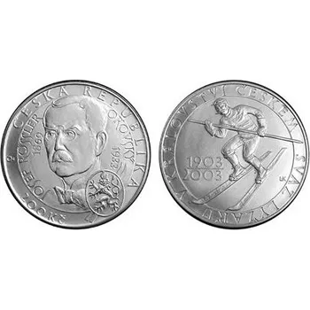 Česká republika. 200 Kč 2003. Ustavení Svazu lyžařů v Království českém. Běžná kvalita.