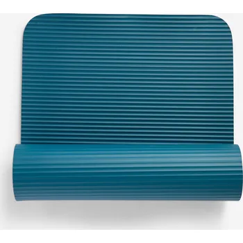 podložka na cvičení DOMYOS Podložka na pilates Comfort tloušťka 10 mm MODRÁ