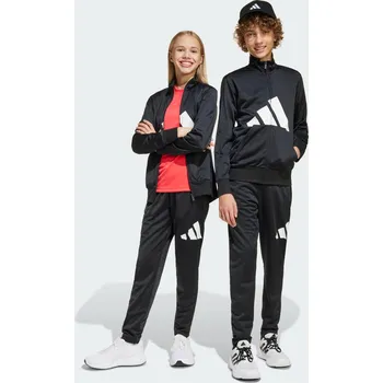 ADIDAS Dětská sportovní souprava Essentials Climacool 15 LET BÍLÁ|ČERNÁ