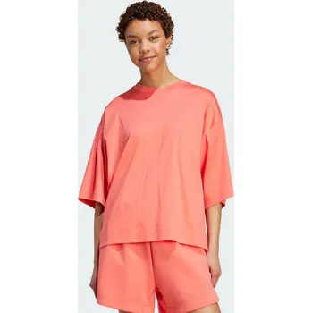 ADIDAS Tričko Soft Lux Loose S ORANŽOVÁ|ŽLUTÁ