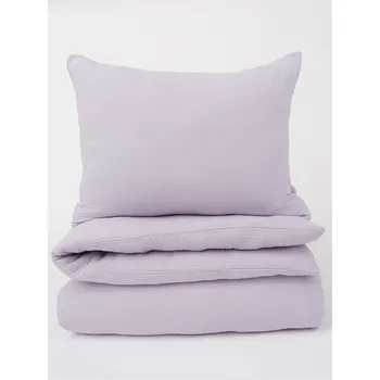Povlečení Prodloužené mušelínové povlečení – Alexia lila
