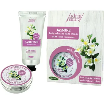 Péče o ruce Dárkové balení krém na ruce 60ml + tělový balzám Jasmín 60ml