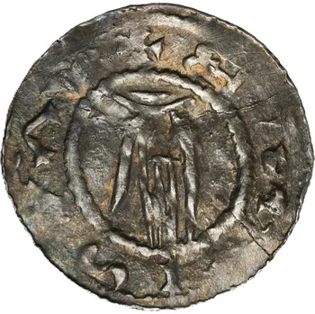 Moravský Denár Břetislav I. Cach 300 - 0.9599999785423279 g