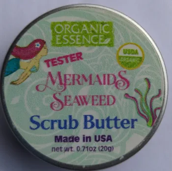 Tělový peeling Organic Essence | Bio Detoxikační tělový peeling - Mermaid's Obsah: 20 g sleva: min. datum trvanlivosti 09.2024